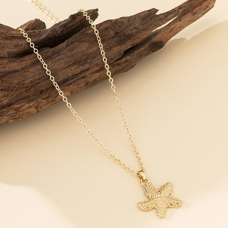 Gold Shell Necklace