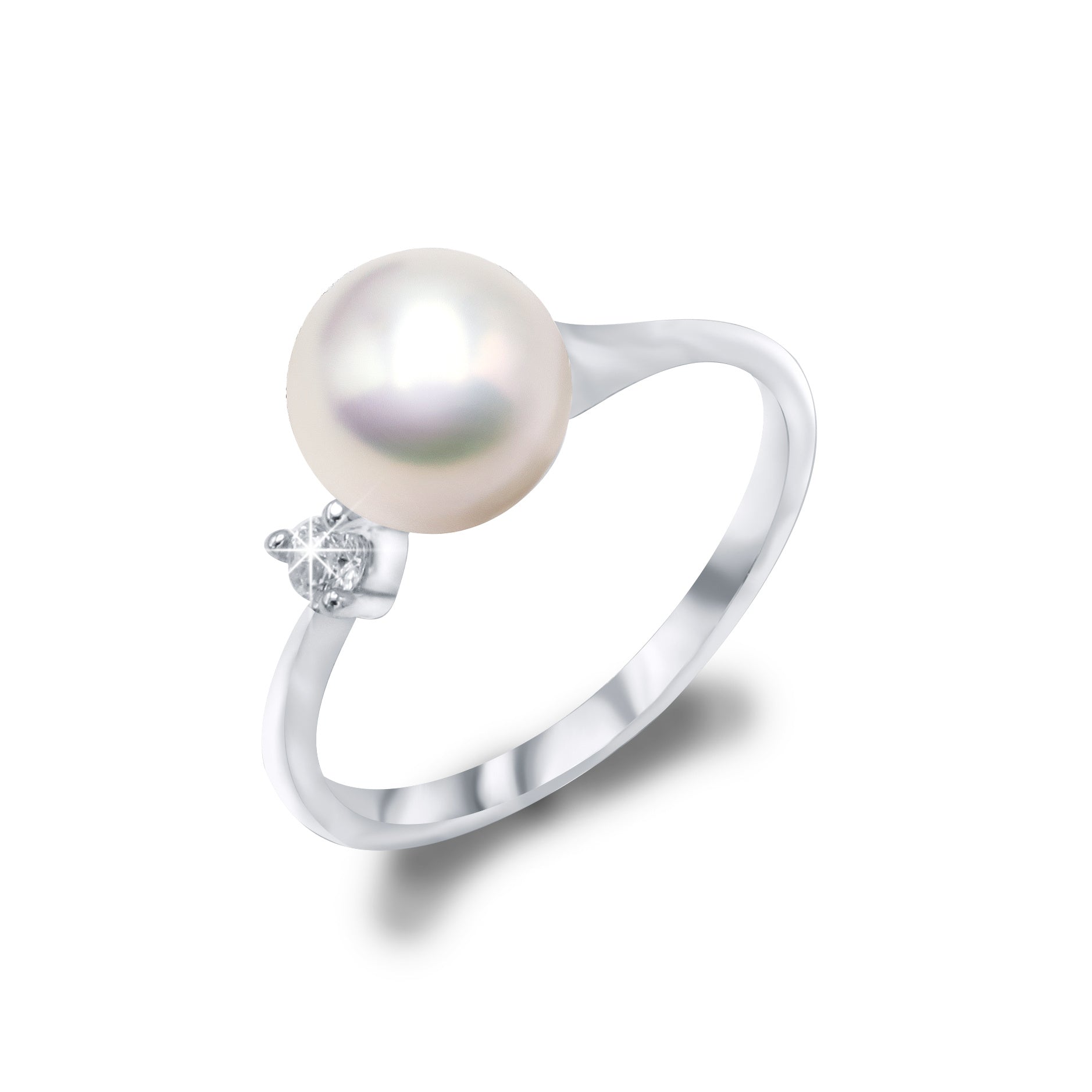 Adjustable Pearl Ring