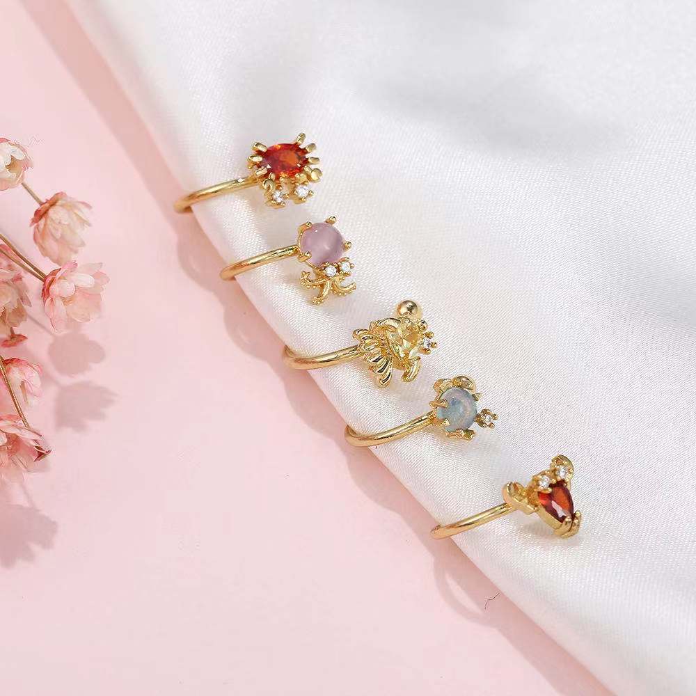 Sea Animal Ear Cuffs