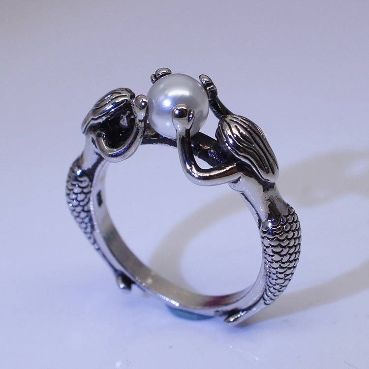 Mermaid Pearl Ring