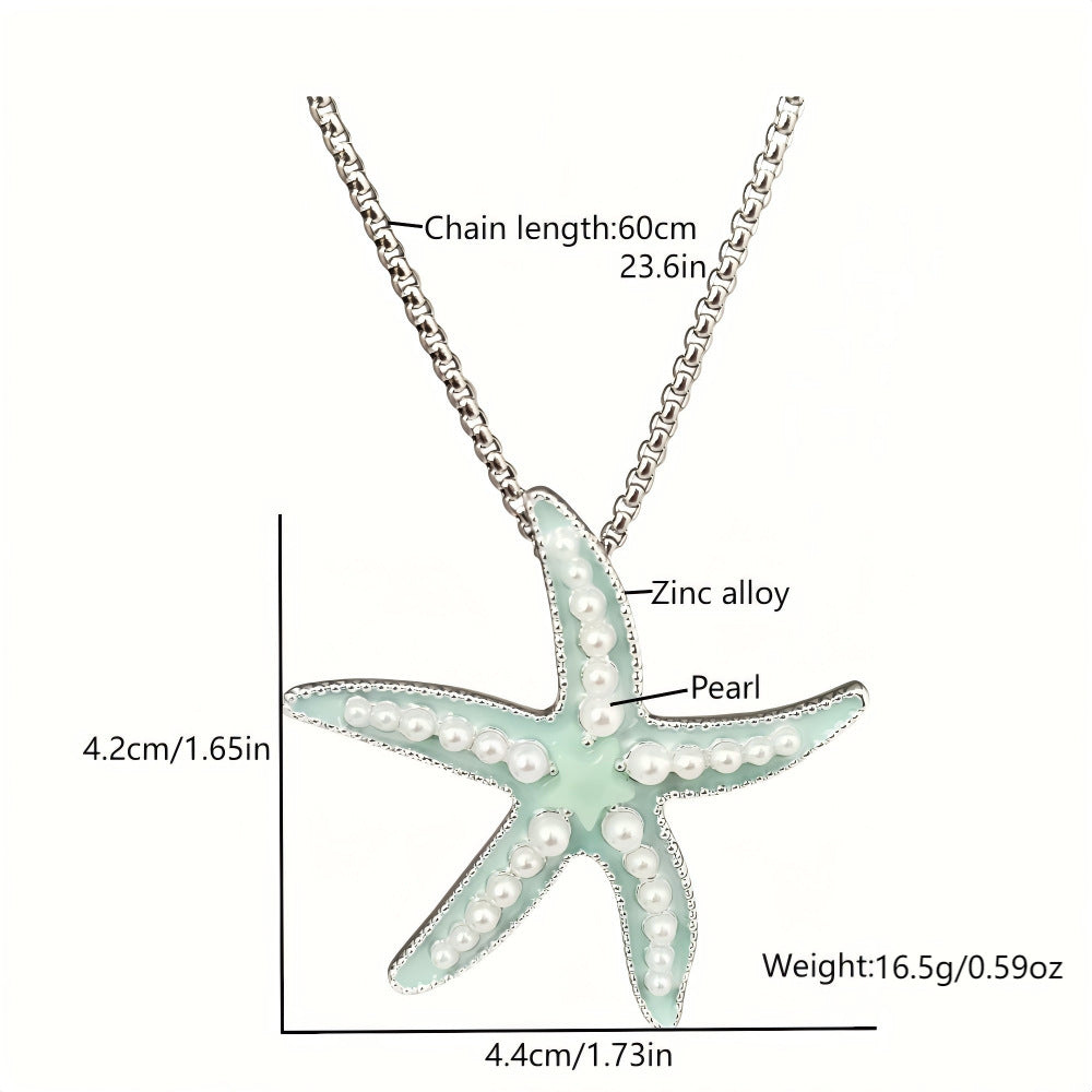 Glow Starfish Necklace