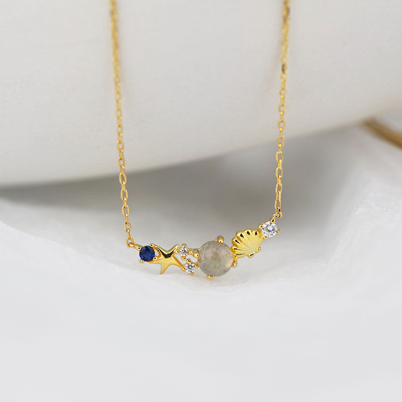 Starfish Shell Necklace