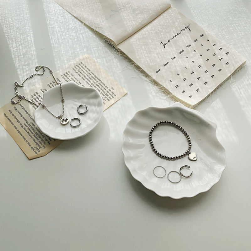 White Ceramic Shell