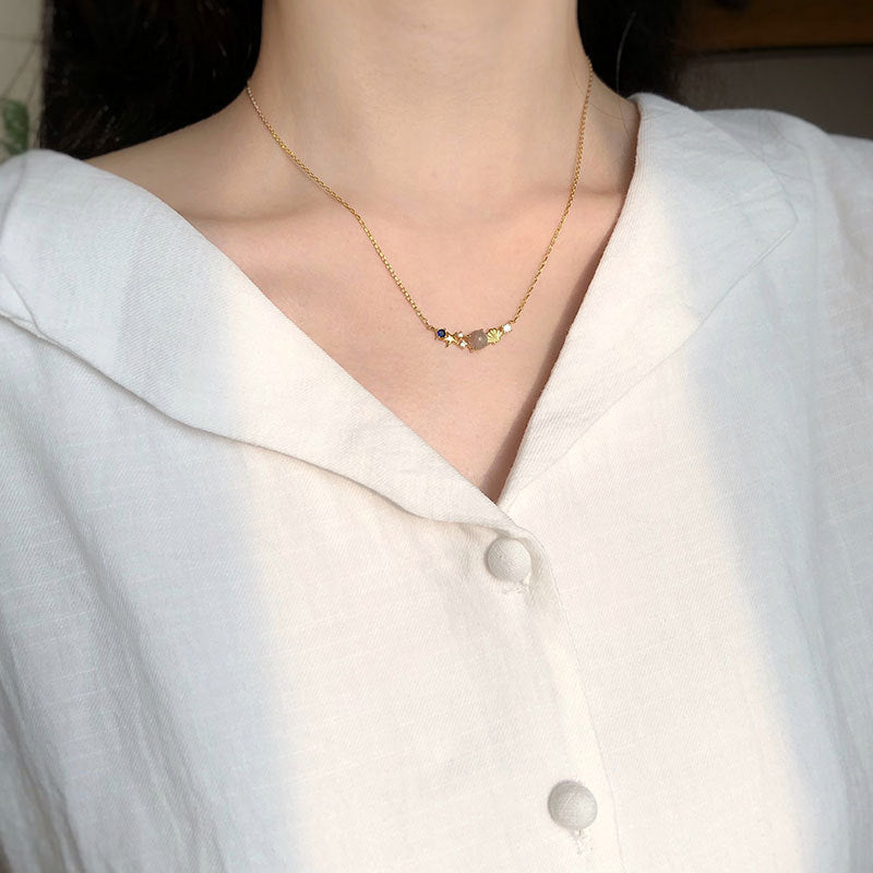Starfish Shell Necklace