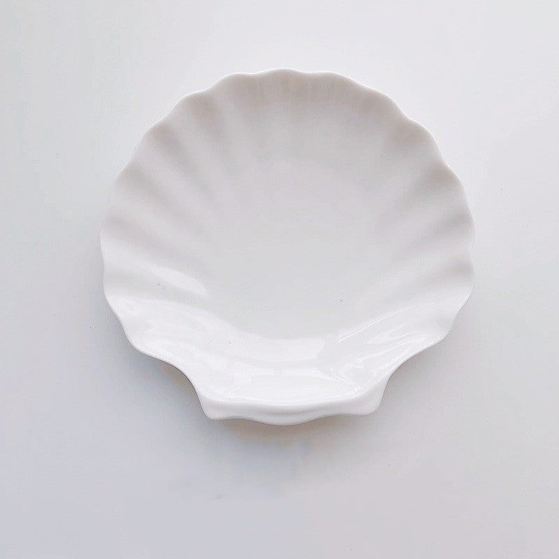 White Ceramic Shell