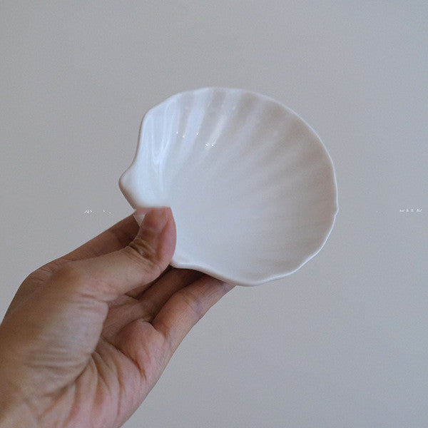 White Ceramic Shell