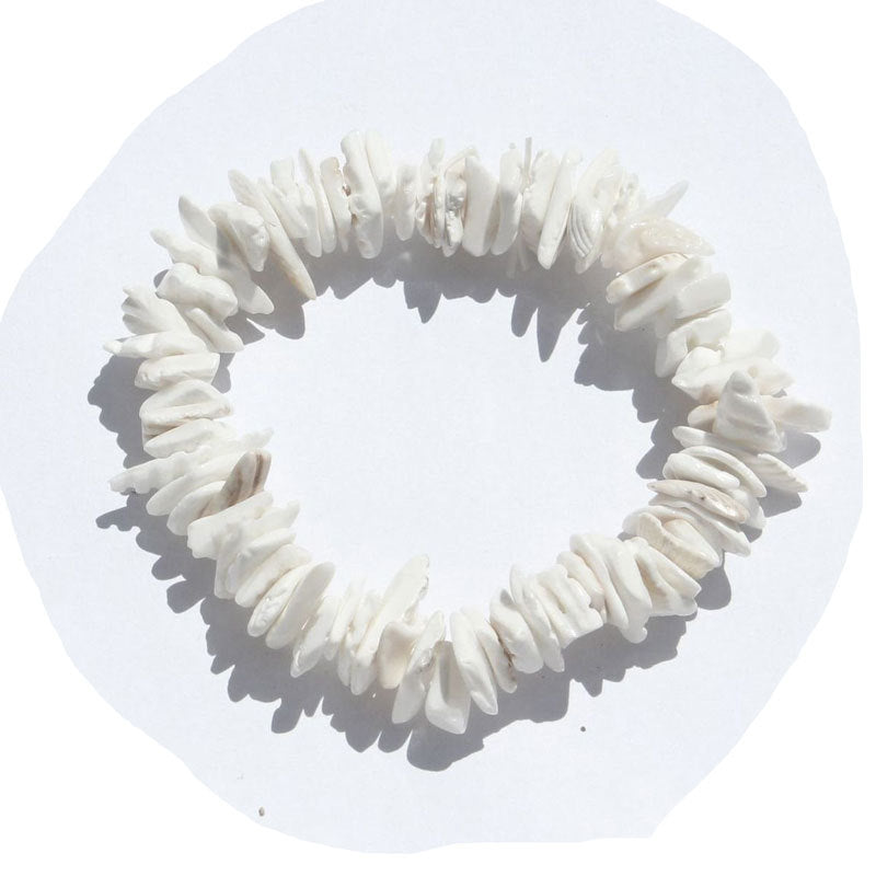 Puka Shell Necklace & Bracelet