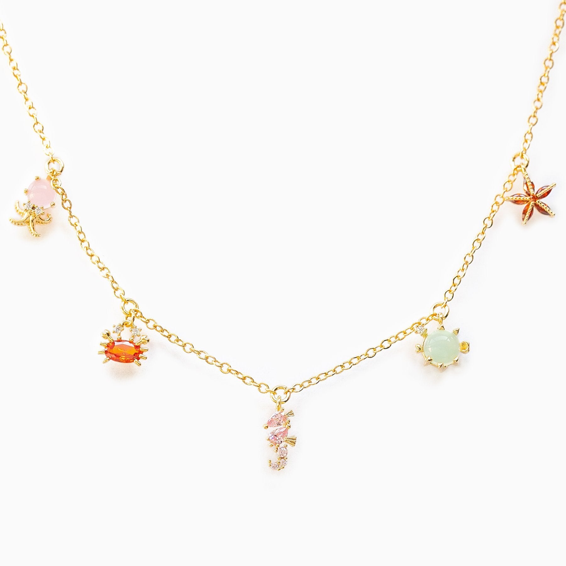 Dainty Sea Animal Necklace