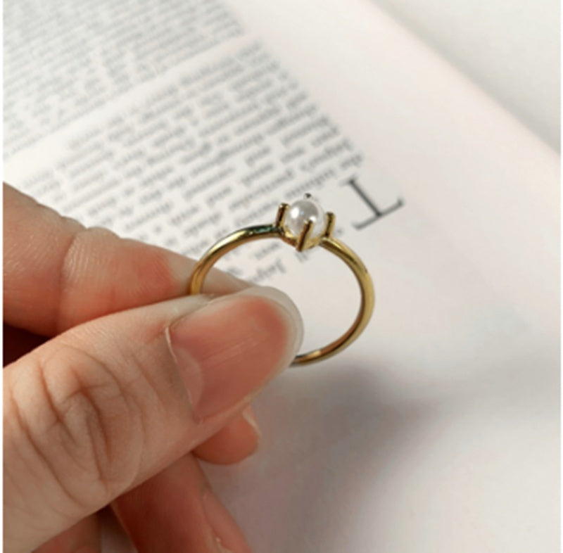 Natural Freshwater Pearl Ring