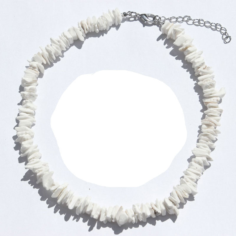 Puka Shell Necklace & Bracelet