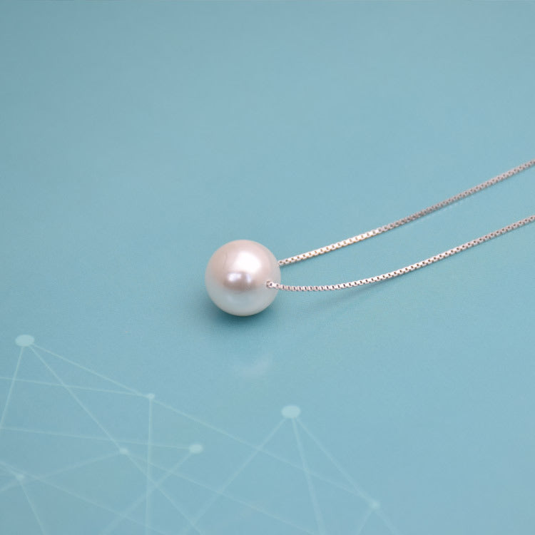 Pearl Necklace Stainless Steel
