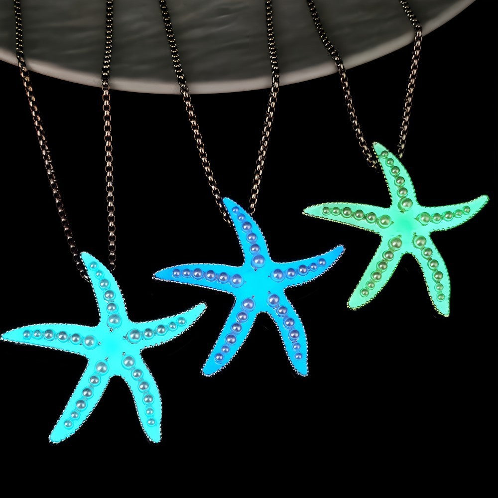 Glow Starfish Necklace