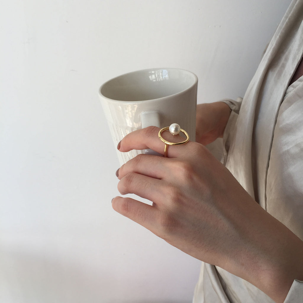 Vintage Pearl Ring