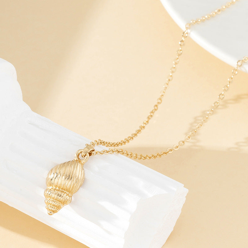 Gold Shell Necklace
