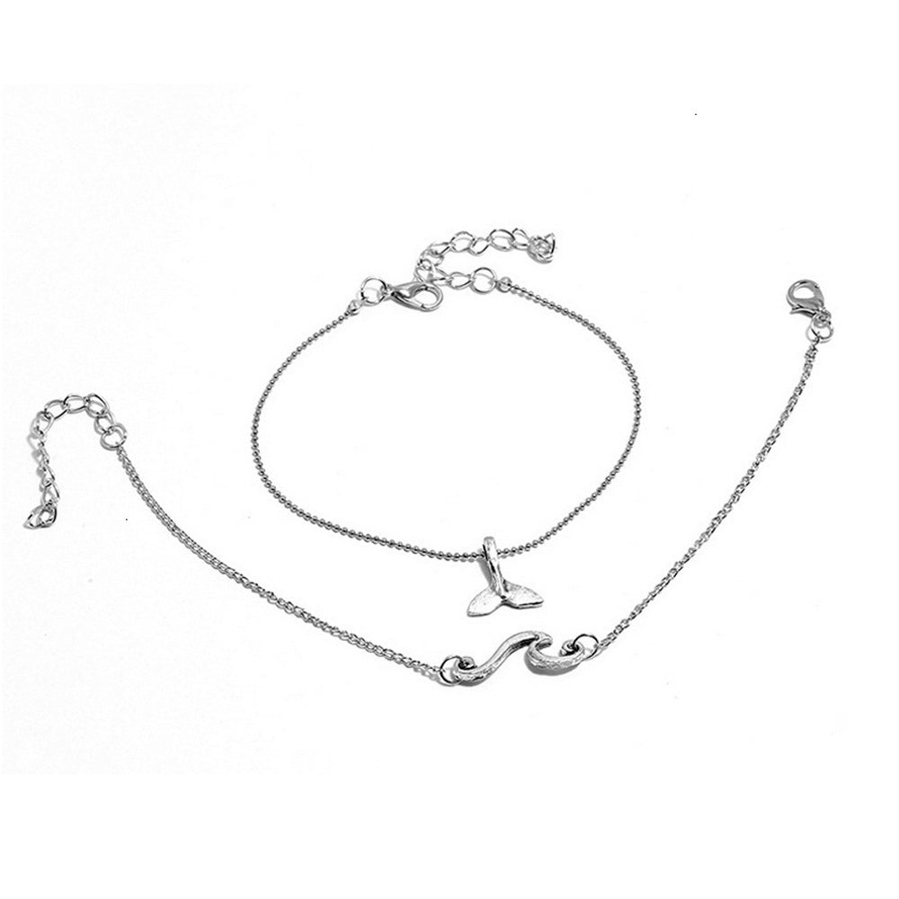 Double-layer Wave Anklet