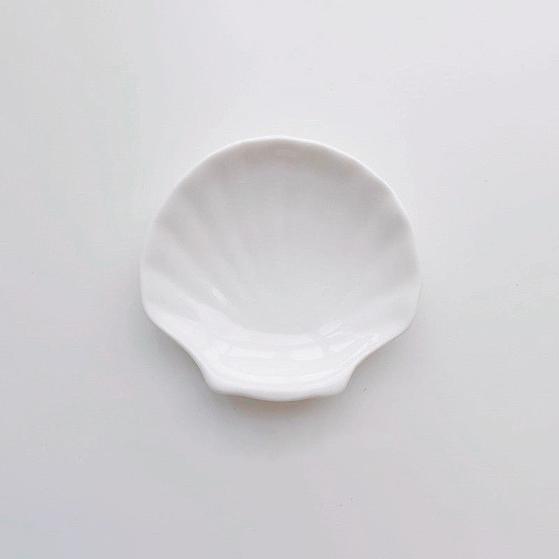 White Ceramic Shell