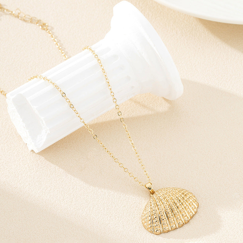 Gold Shell Necklace