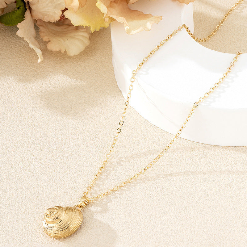 Gold Shell Necklace
