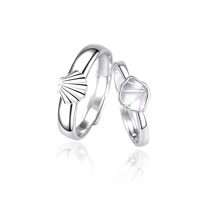 Sterling Silver Couple's Rings
