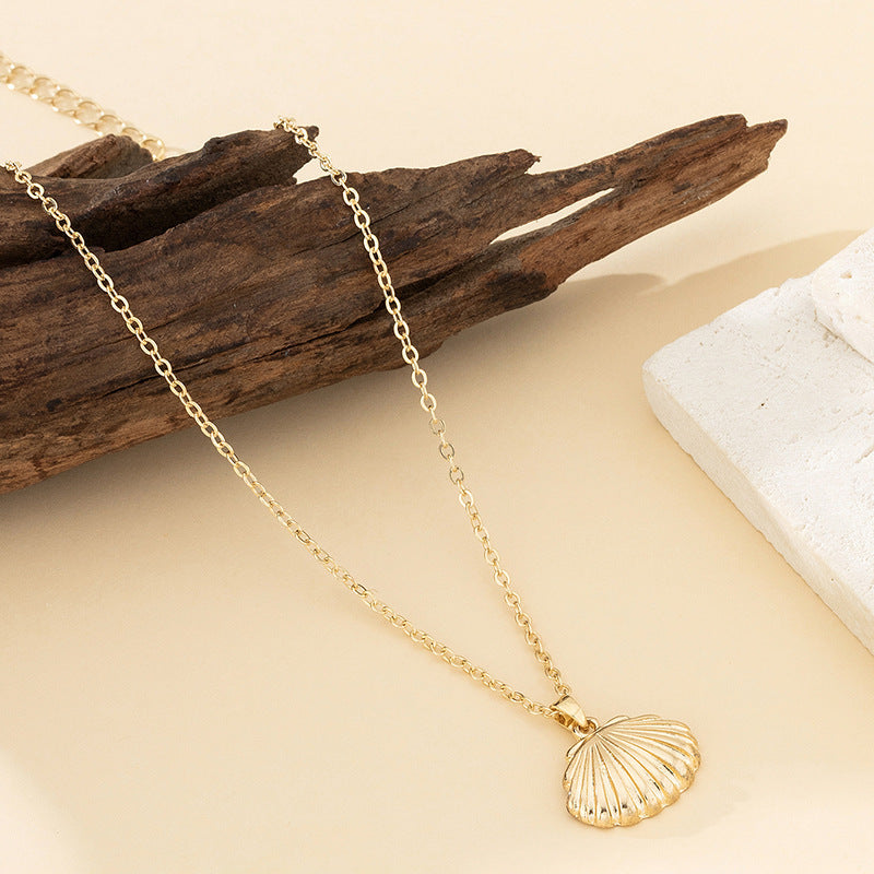 Gold Shell Necklace