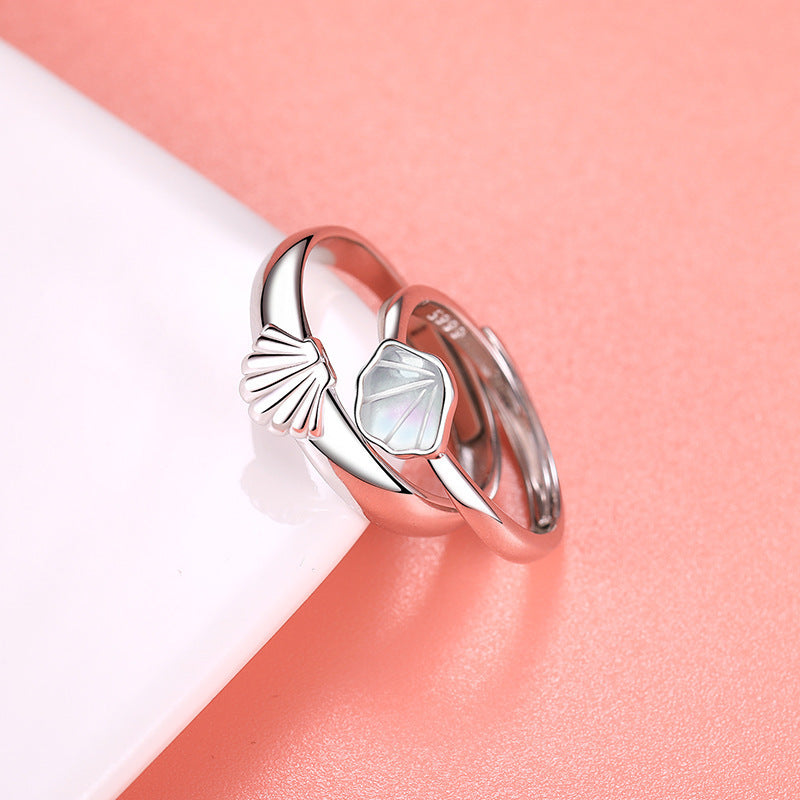 Sterling Silver Couple's Rings