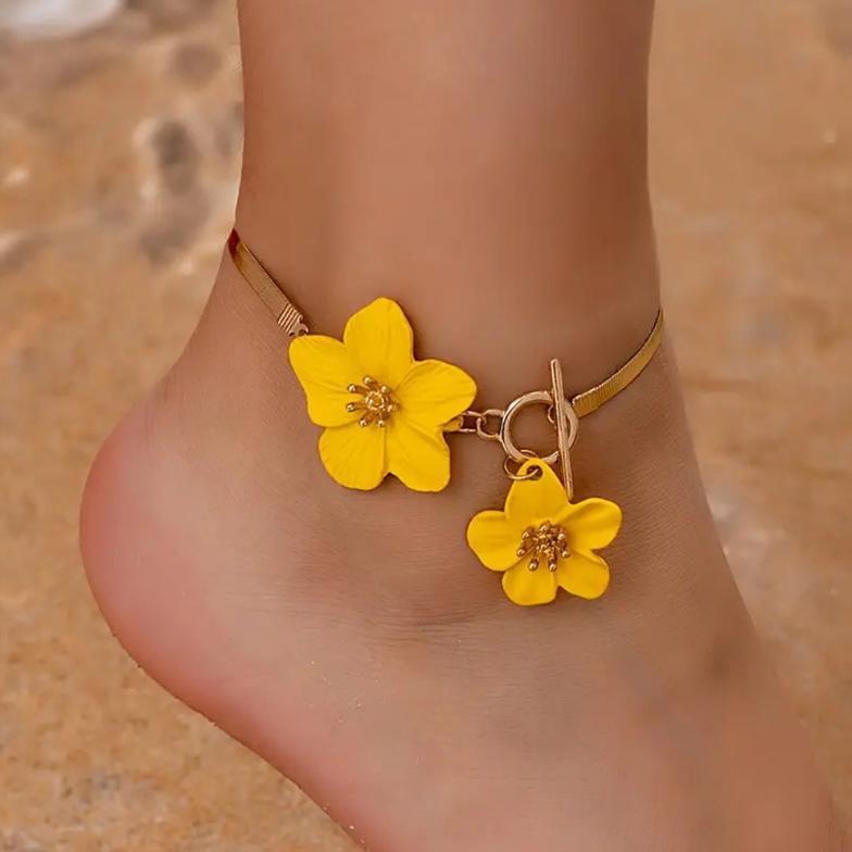 Flower Anklet