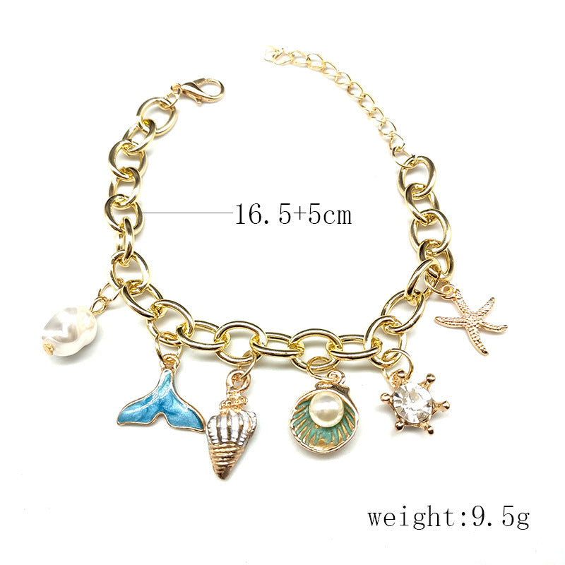 Ocean Charm Bracelet