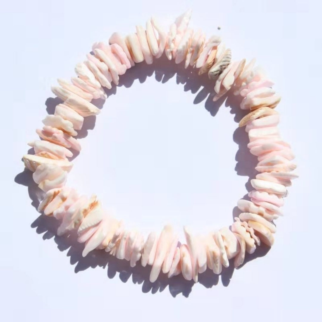 Puka Shell Necklace & Bracelet